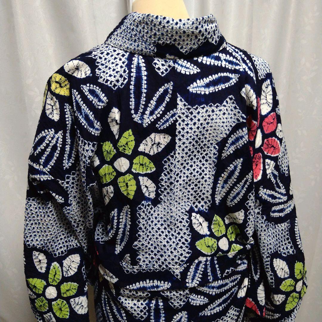 浴衣　有松鳴海絞り　出品９月末まで