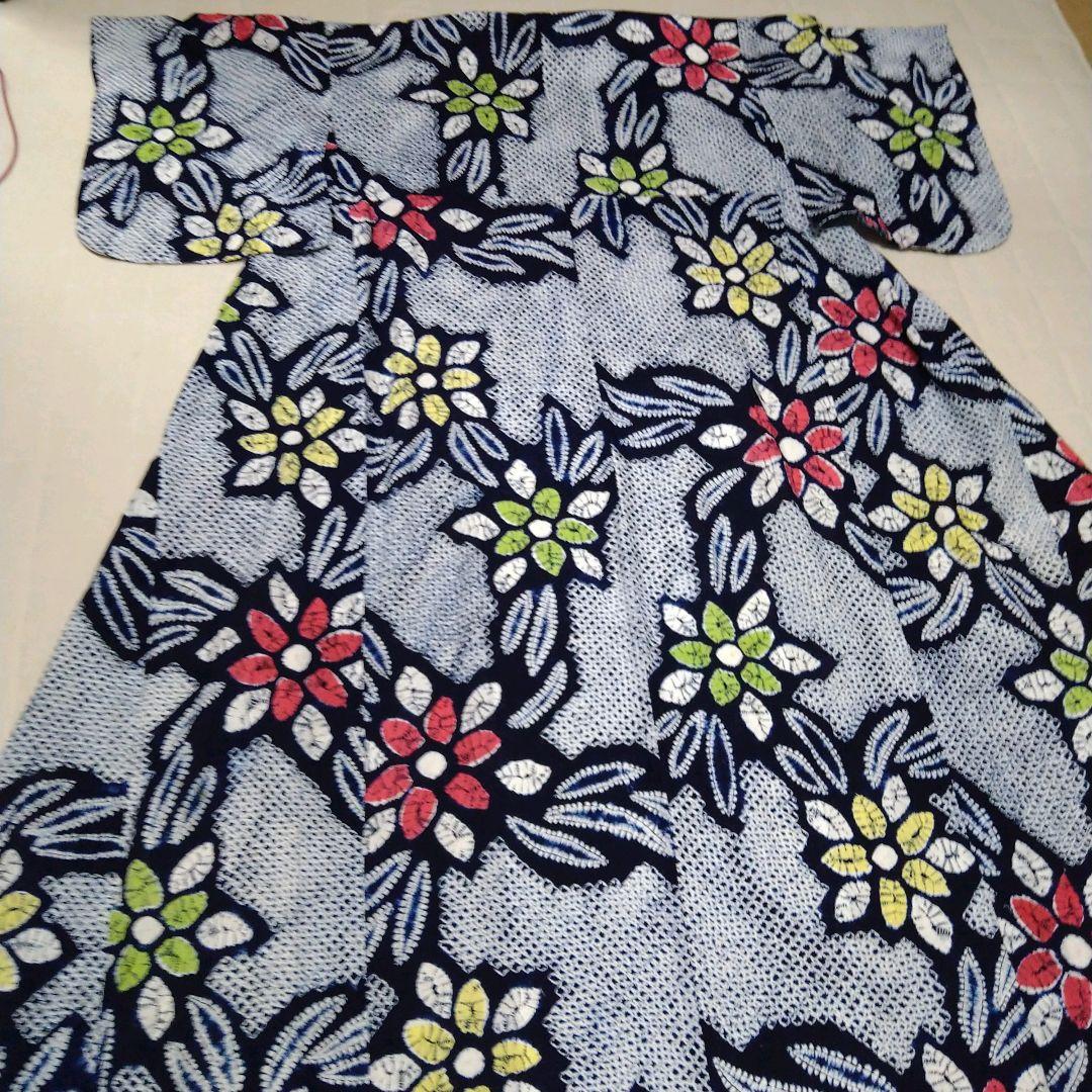 浴衣　有松鳴海絞り　出品９月末まで