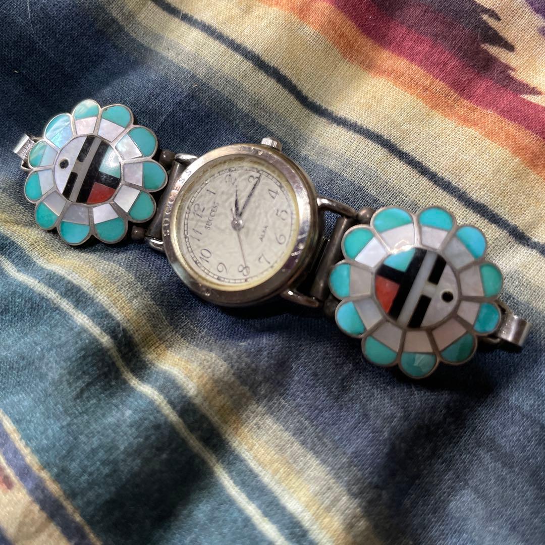 年末SALEインディアンジュエリー　ズーニー腕時計バンド