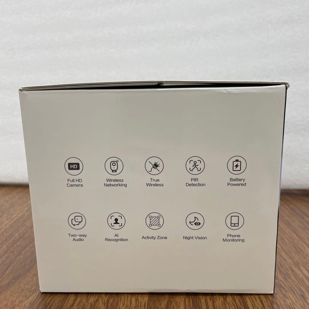 10037 Hiseeu防犯カメラソーラー ワイヤレス防犯カメラ