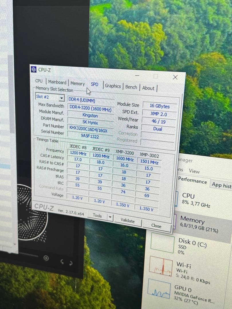 HYPERX FURY 32GB メモリーキット