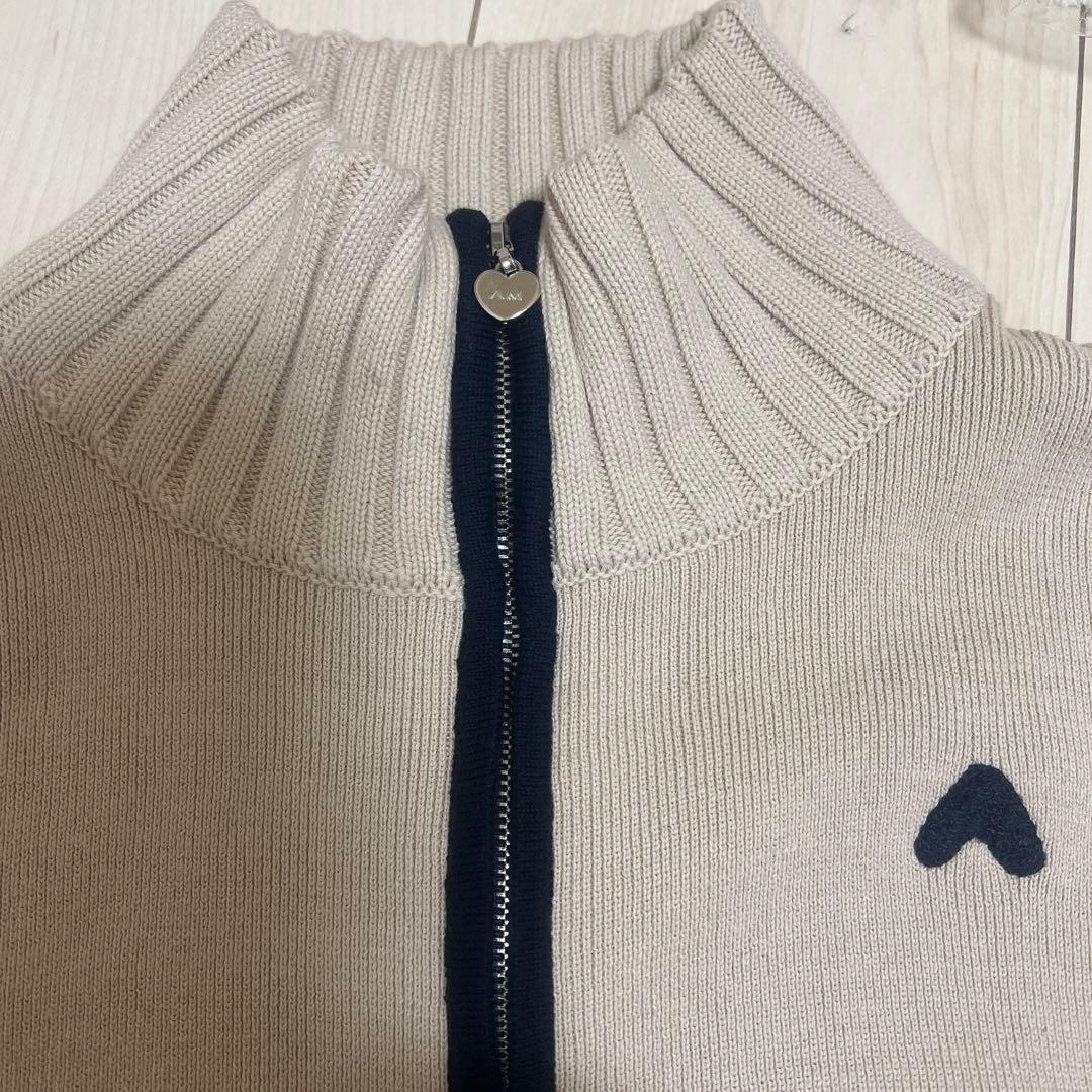 トップス andmary Zoe full zip set up