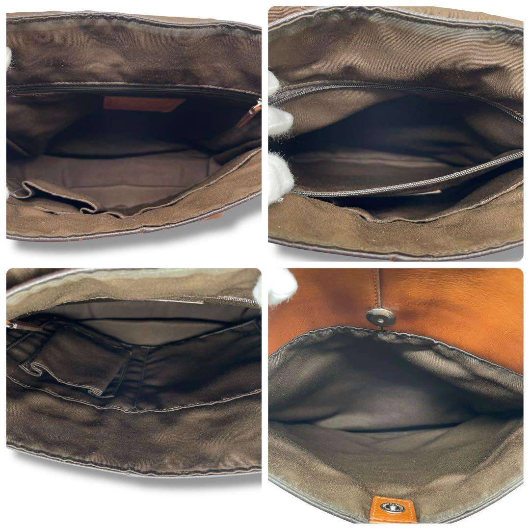 COACH コーチ☆グラマシー ショルダーバッグ A4収納可能 グラムレザー