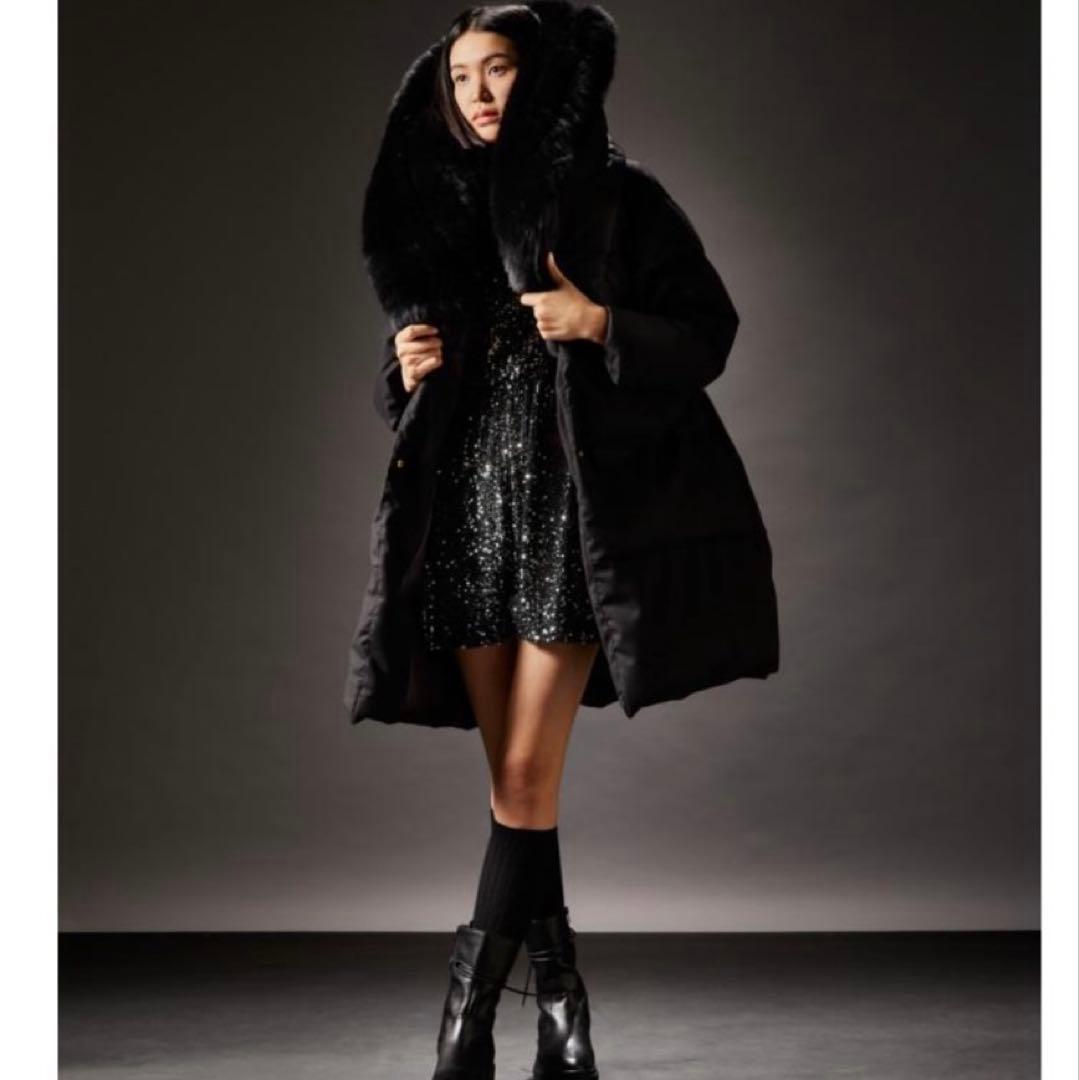 未使用 タグ付き タトラス オラ ダウンコート 大きめ 高級 希少 Aライン