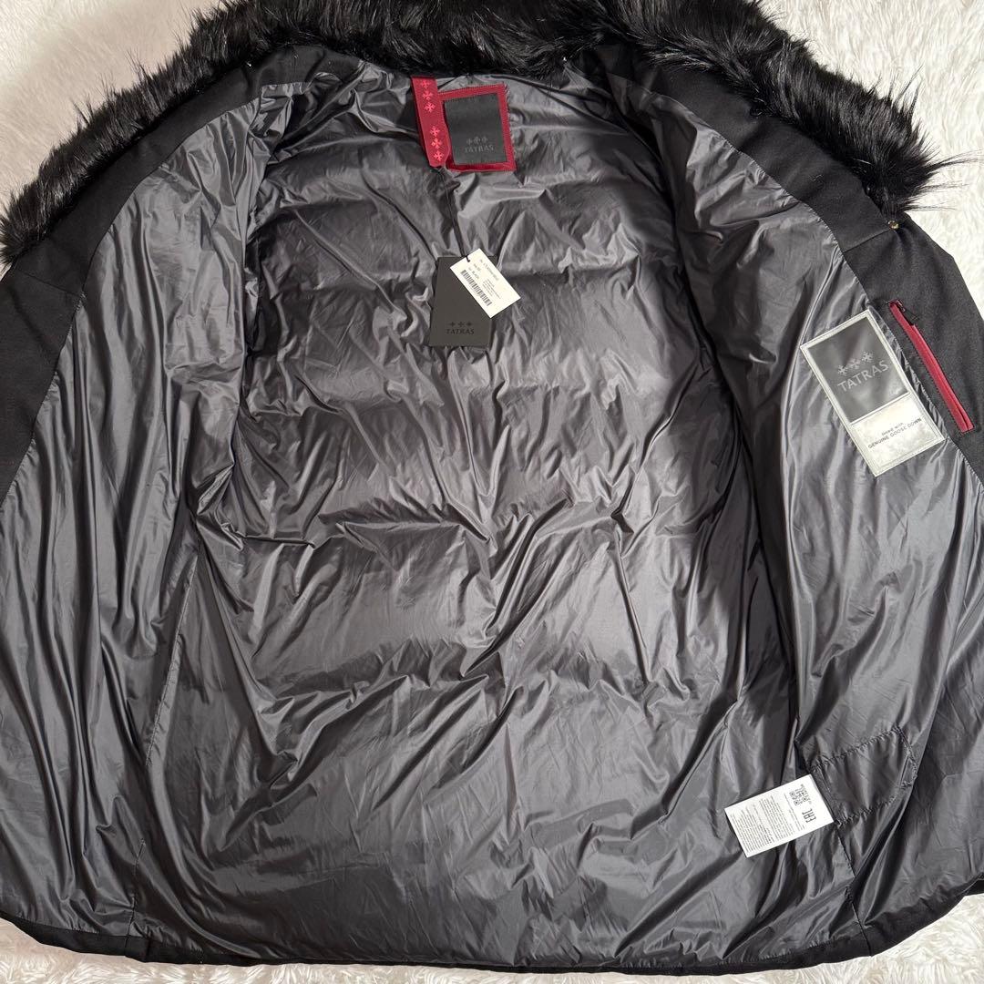 未使用 タグ付き タトラス オラ ダウンコート 大きめ 高級 希少 Aライン