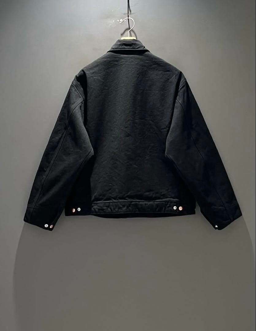 26SS COMOLI ブラックデニム ジップショートジャケット SIZE 2