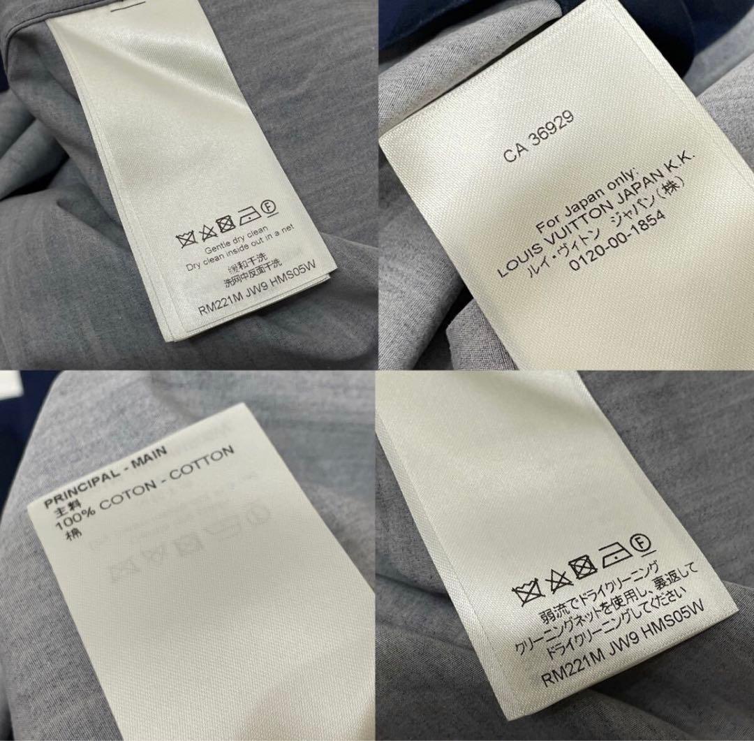 氶*相様 LOUIS VUITTON NIGO ダミエ コラボ 半袖シャツ M