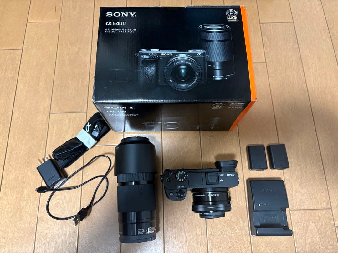 SONY α6400 ILCE-6400Y ダブルズームレンズキット
