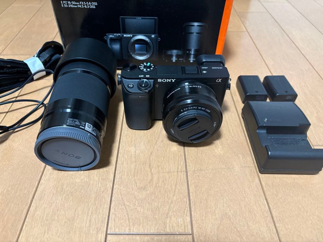 SONY α6400 ILCE-6400Y ダブルズームレンズキット