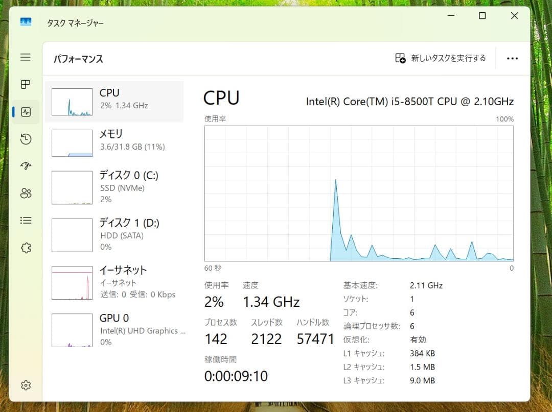 【薄型コンパクト】ProDesk 32GBメモリー&256GB M.2搭載！！