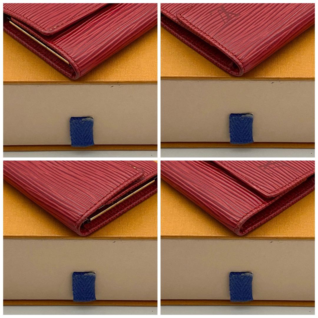 ルイヴィトン　エピ　キーケース　ミュルティクレ6 赤