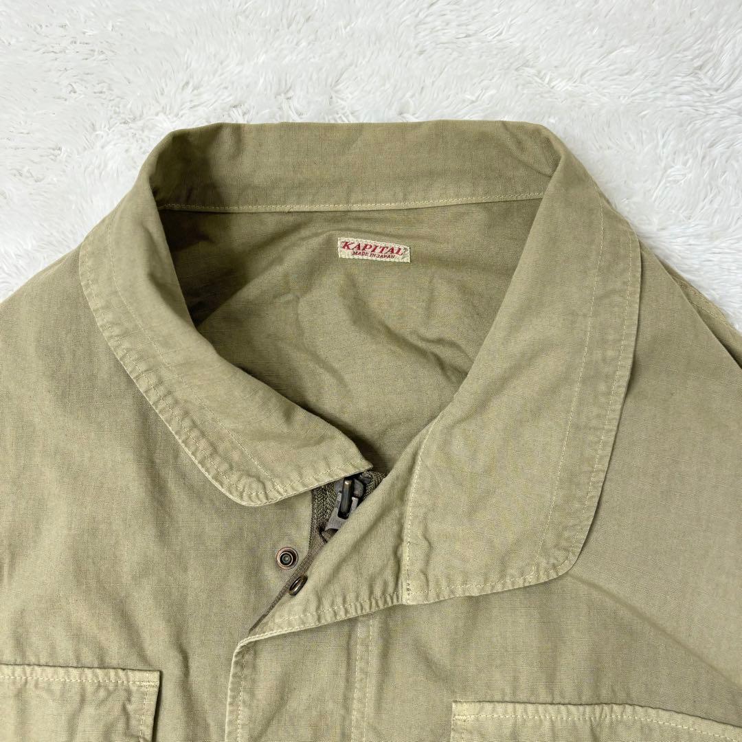 キャピタル　ミリタリーコート　モッズコート　サイズ3 L相当