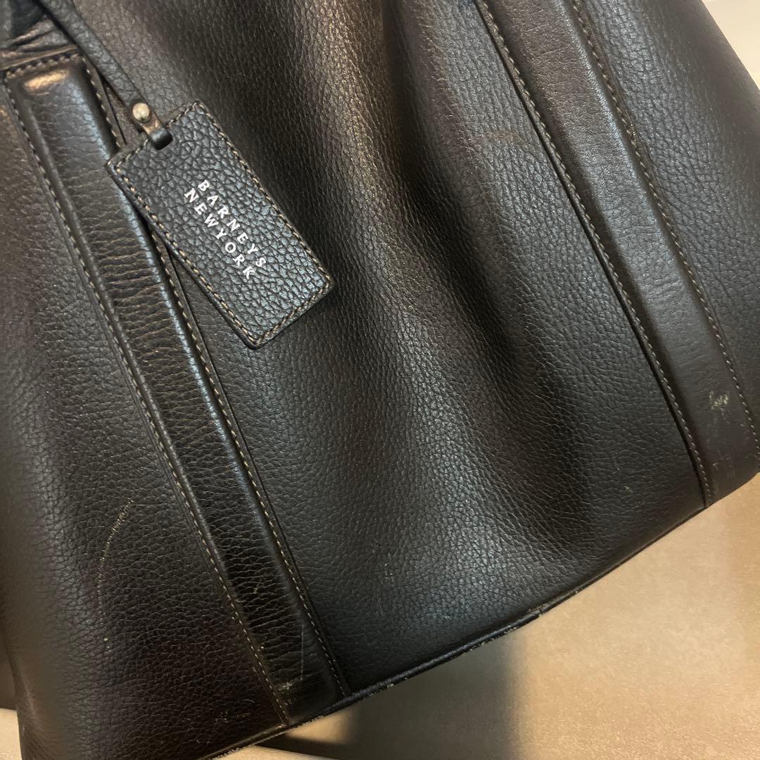 BARNEYS NEW YORK バーニーズニューヨーク　トートバッグ レザー