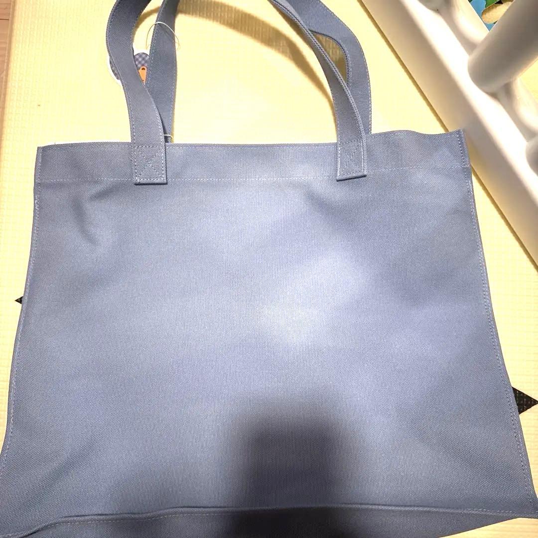 未使用★familiar ファミリア トートバッグ 推し活 水色 マザーズバッグ