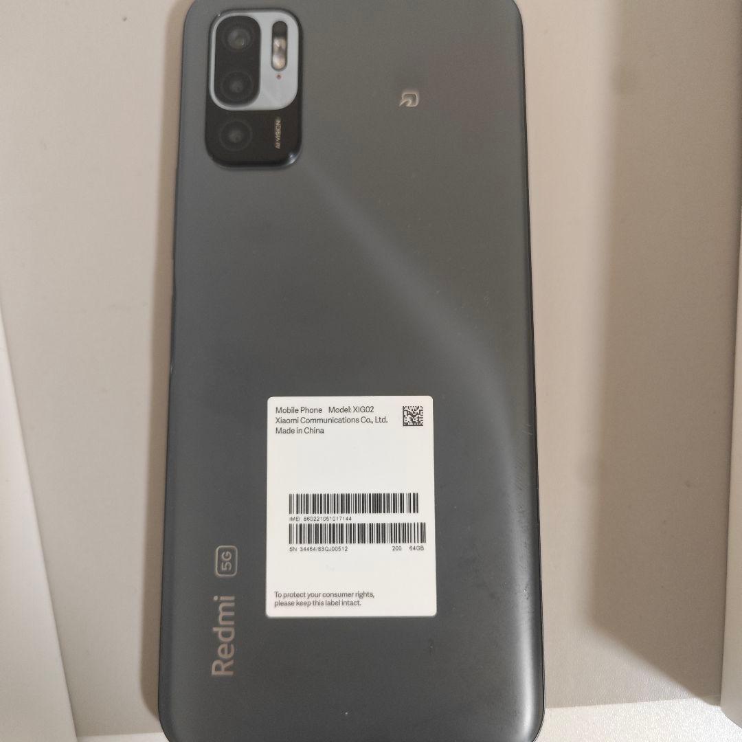 Redmi Note 10 JE 64GB グレー （開封のみ）
