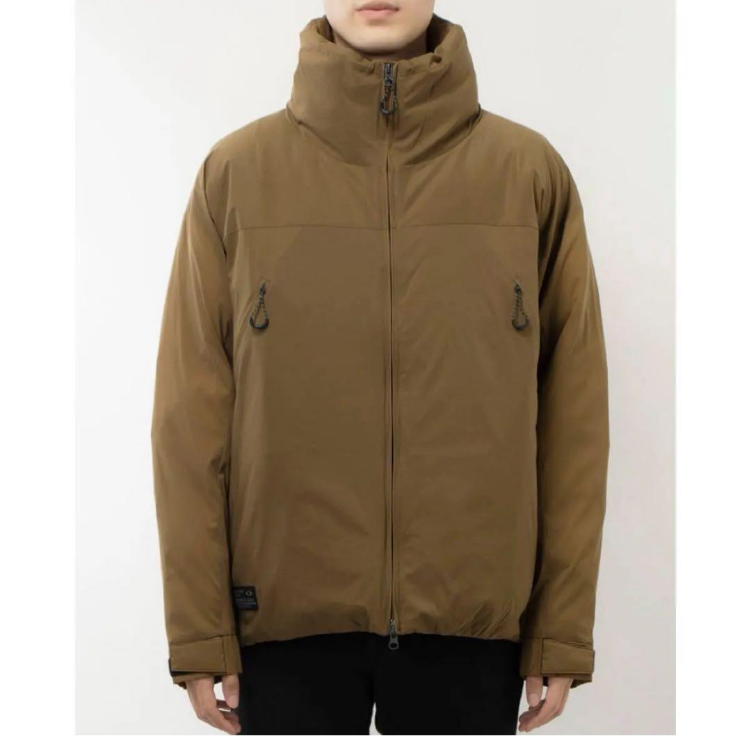 新品　オークリー　メンズ　撥水　軽量　中綿アウター　保温　ブラウン　XL