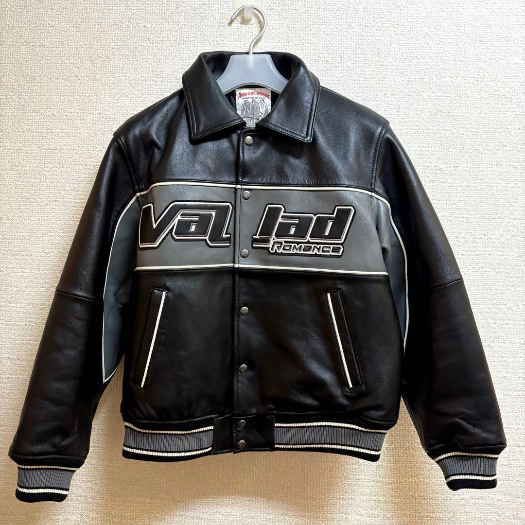 VALLAD × AVIREX レザー バーシティジャケット 【美品】