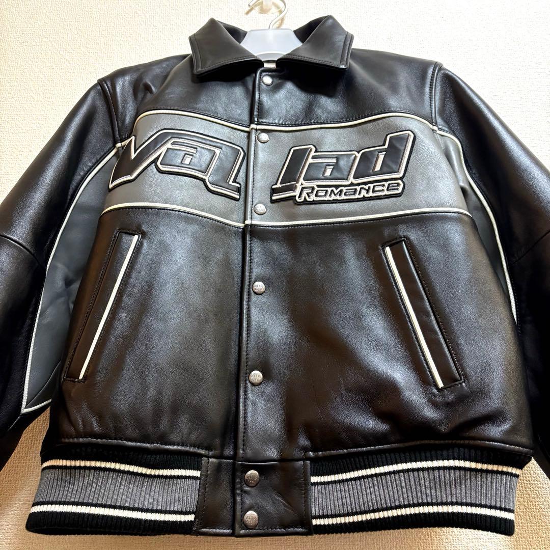 VALLAD × AVIREX レザー バーシティジャケット 【美品】