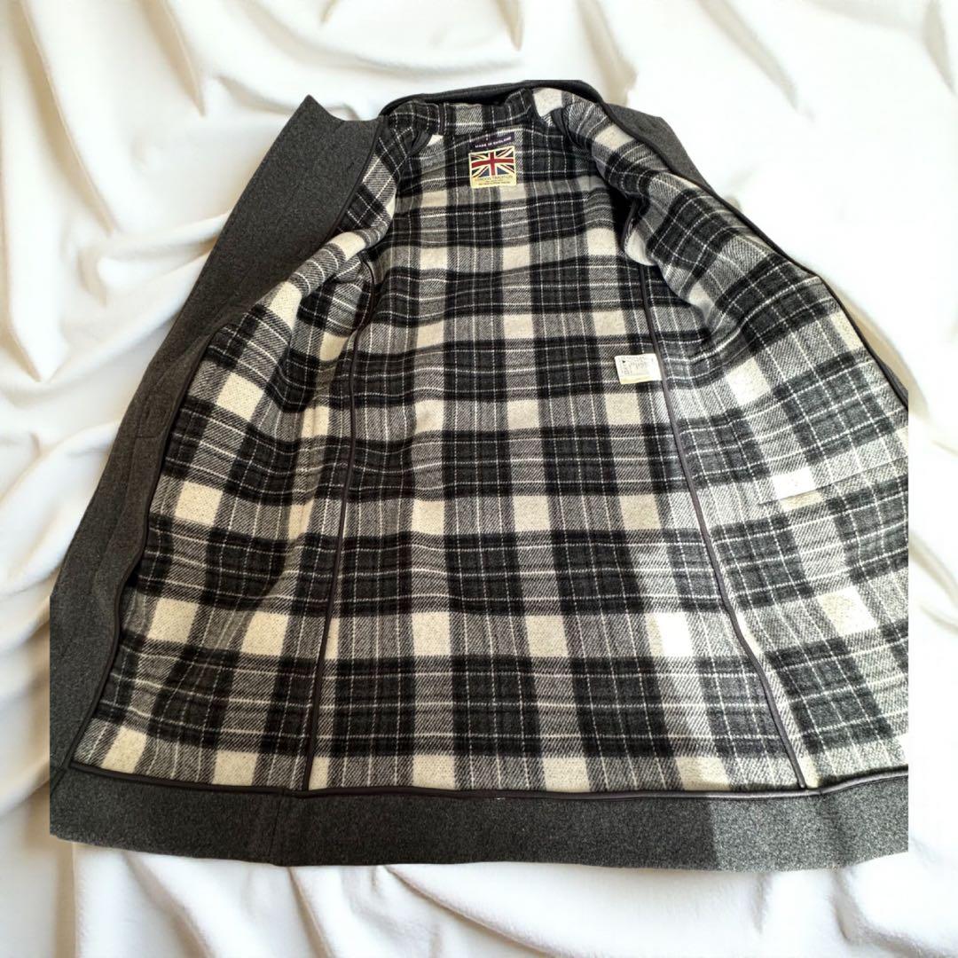 美品LONDON TRADITION ダッフルコート グレー　スローブイエナ36