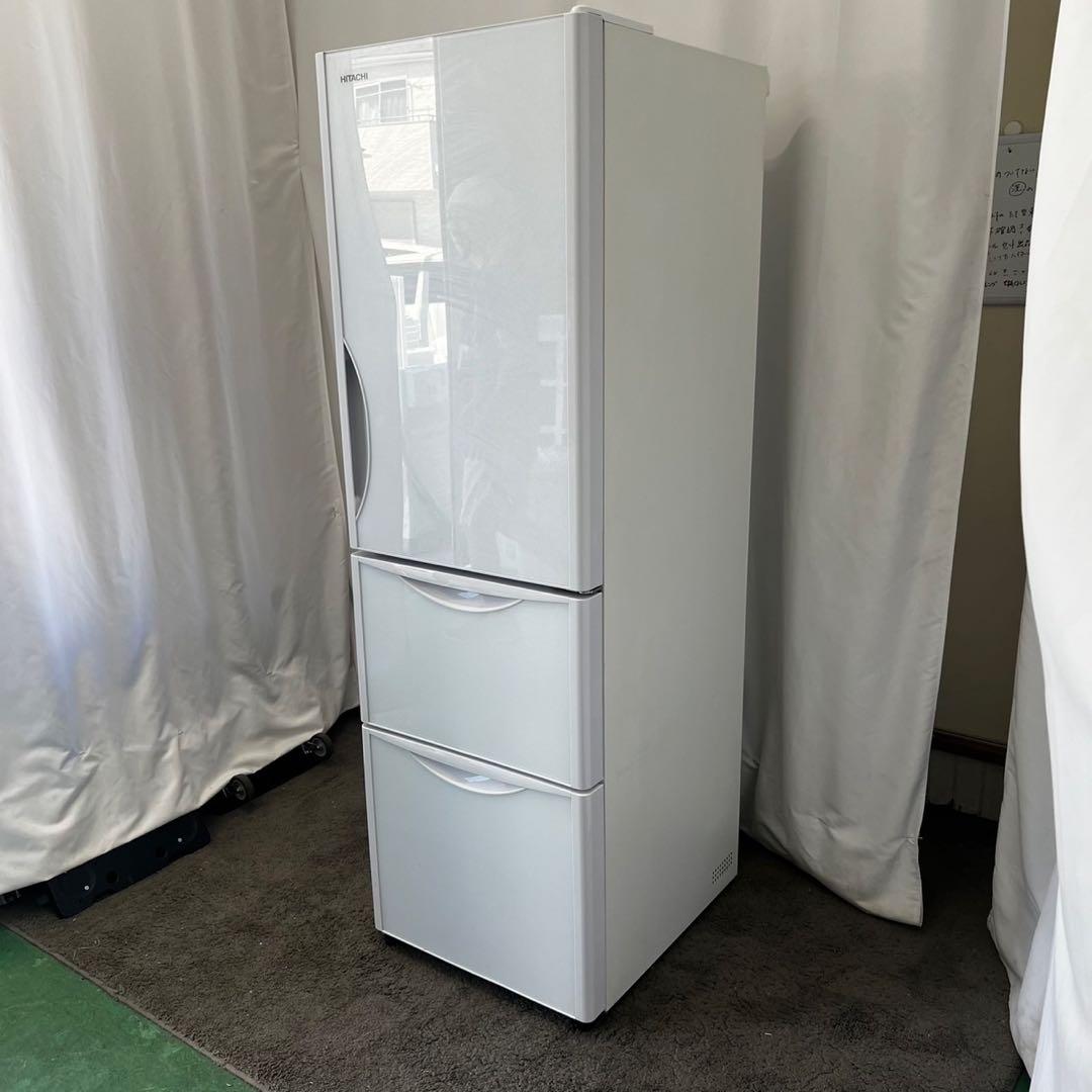 859　冷蔵庫　日立　スリム300-400ℓ　大型　中古　安い　設置無料