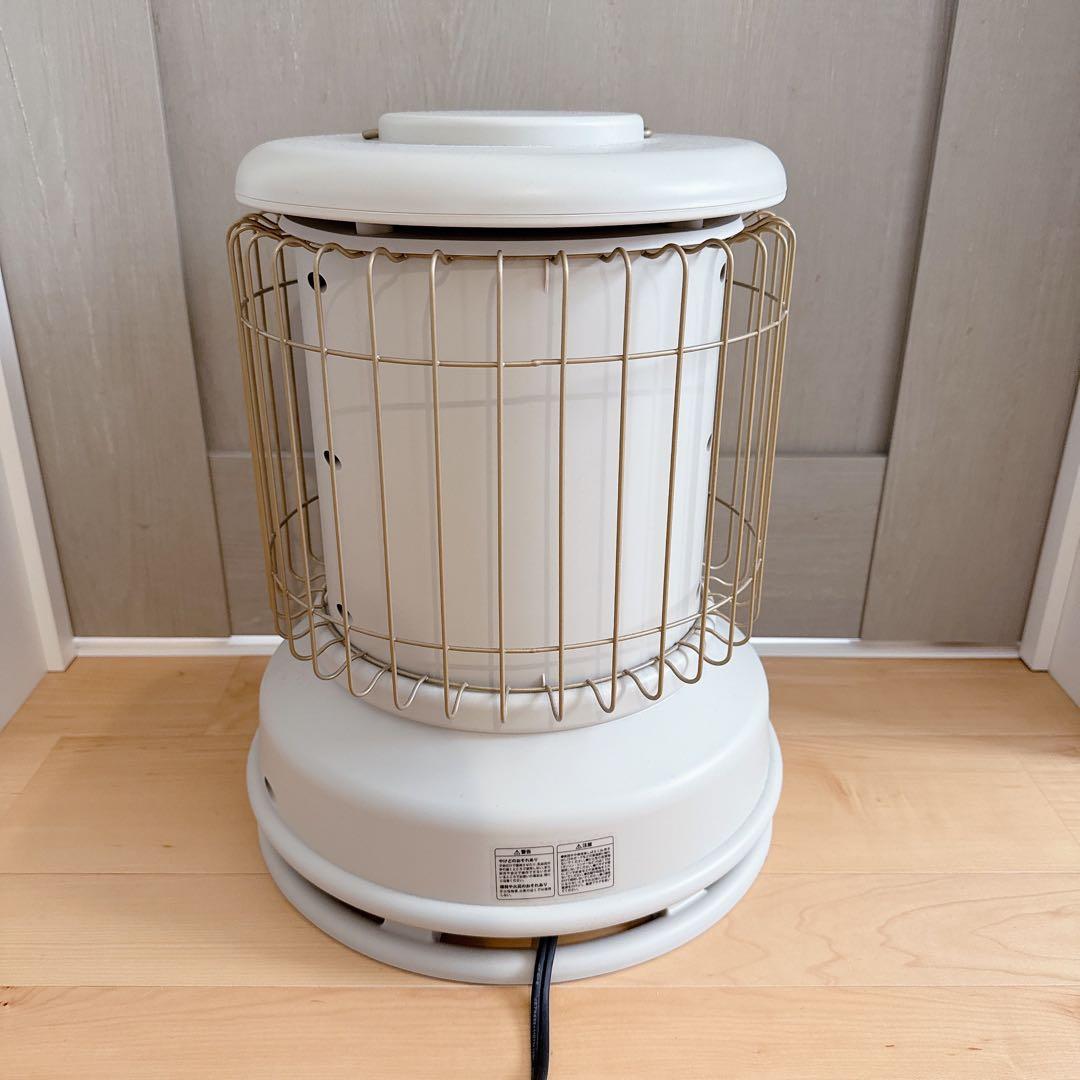 美品 BRUNO ブルーノ 全方位型ファンヒーター グレージュ