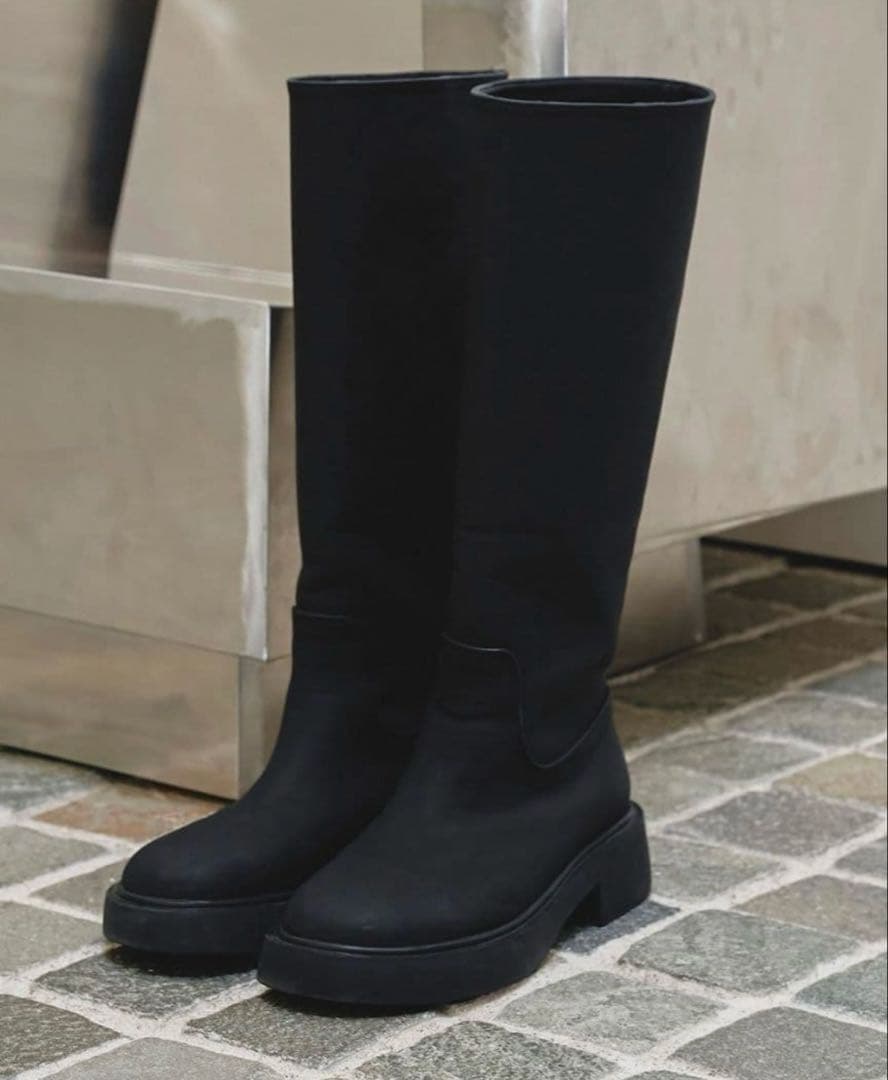 todayful Platform Long Boot 38 ロングブーツ