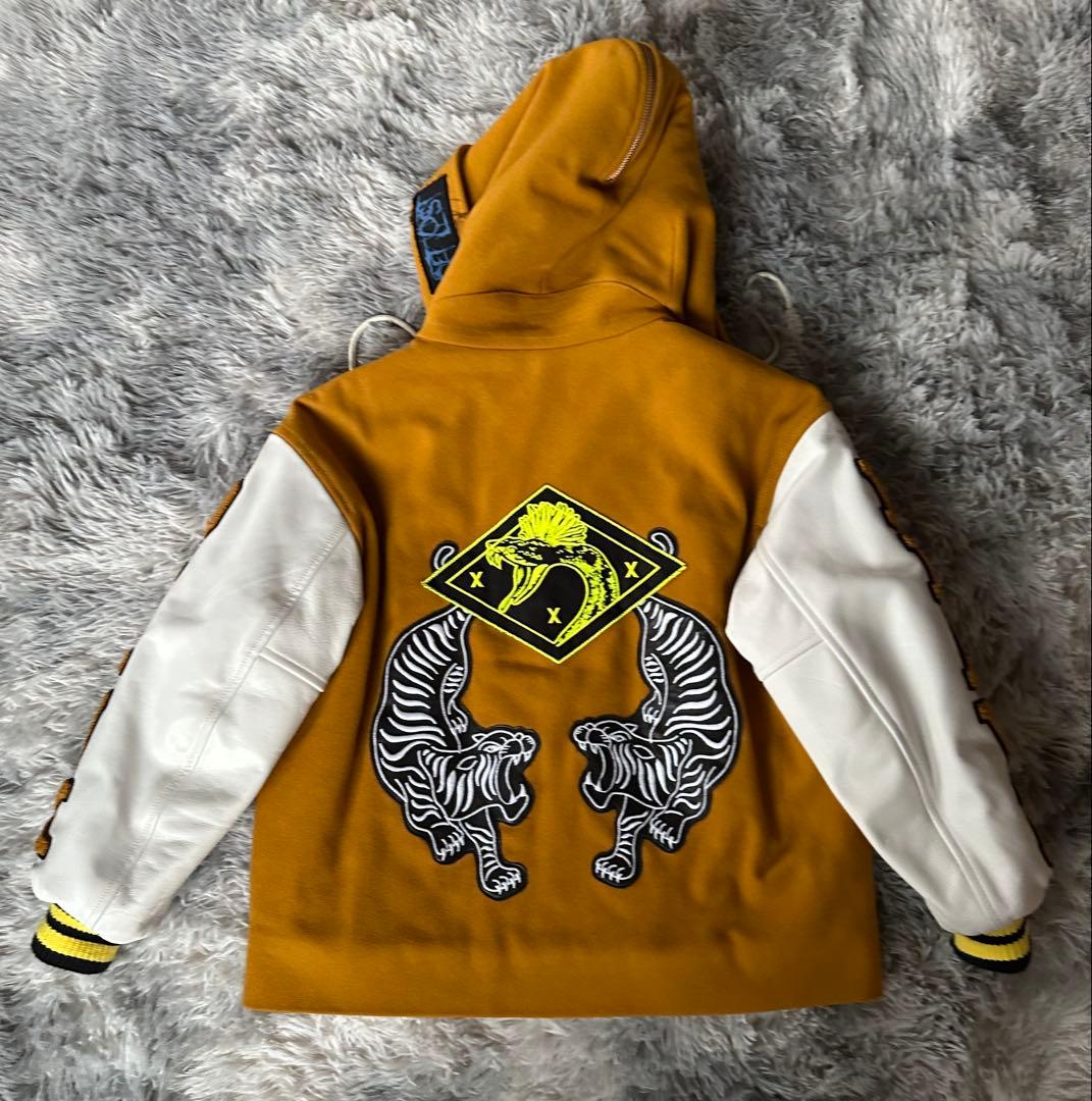 美品 希少 DIESEL ディーゼル スタジャン XXS ウール オーバーサイズ