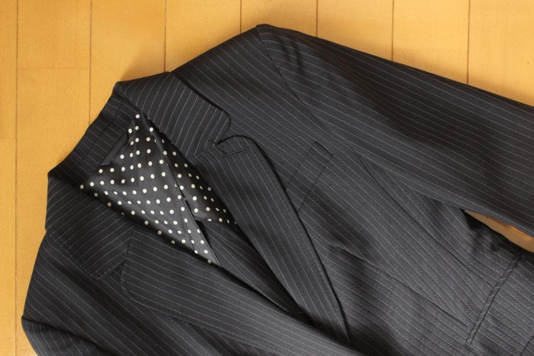 洋服の青山 エヌライン n-line ノゾミ パンツスーツ 9 紺【新品同様】