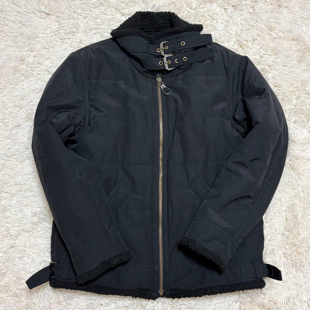 AVIREX アヴィレックス★B-3 ボア フライトジャケット XL ブラック