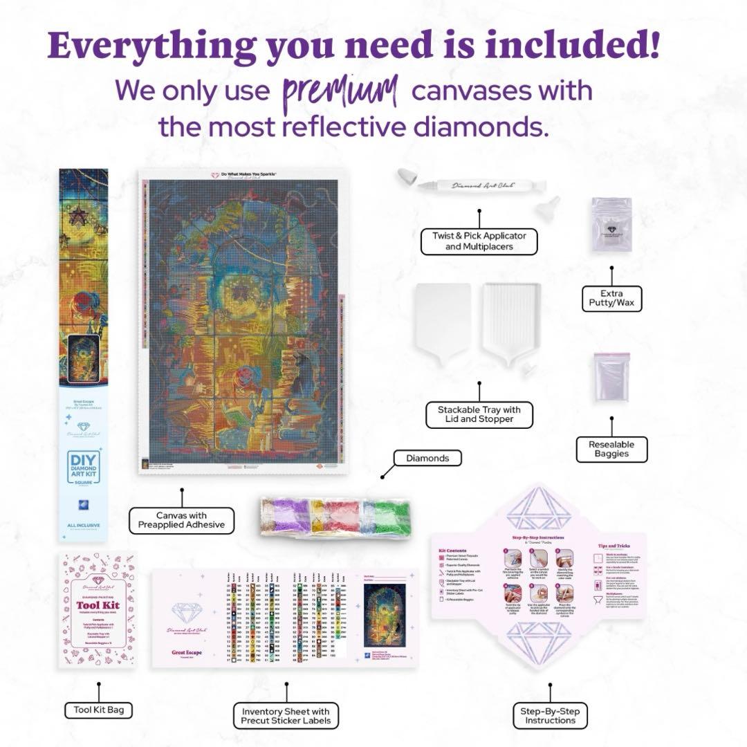 ちいころさん専用です　　ダイヤモンドアートクラブ　Great Escape D