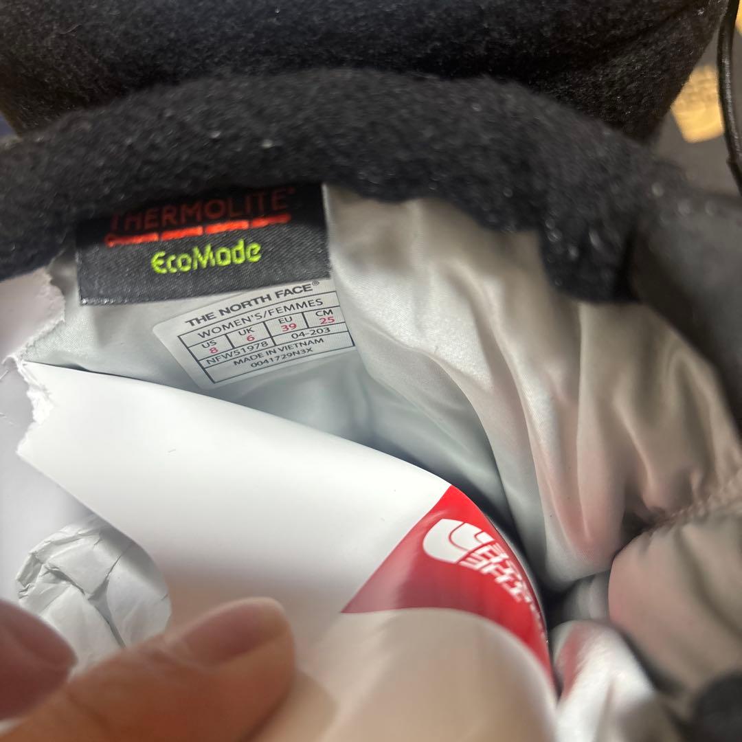 THE NORTH FACE ヌプシ　スノーブーツ ウール　25センチ