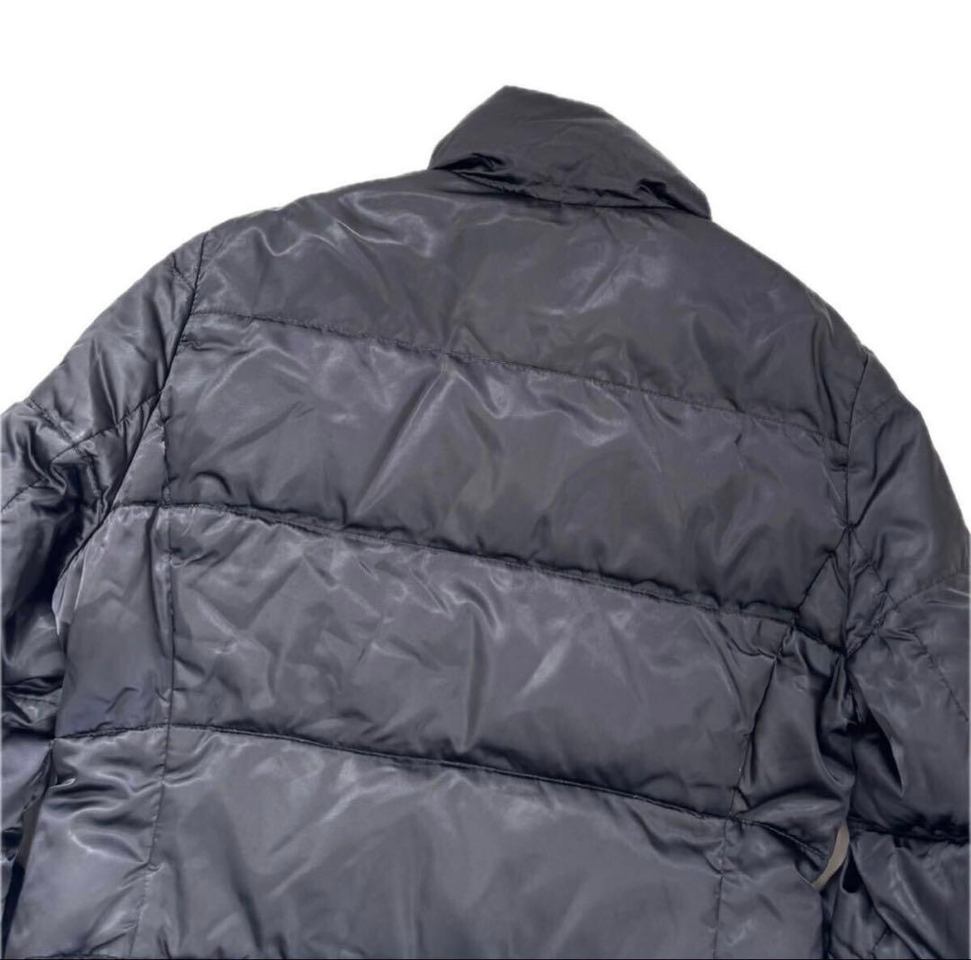 PRADA ダウンジャケット ブラック サイズ40 短丈 三角ロゴ