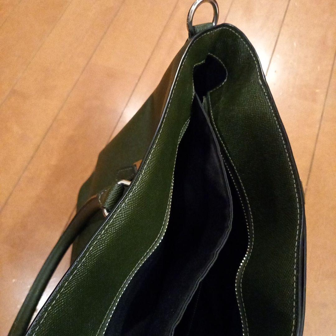 ossiさま専用　COACH オリーブグリーン トートバッグ