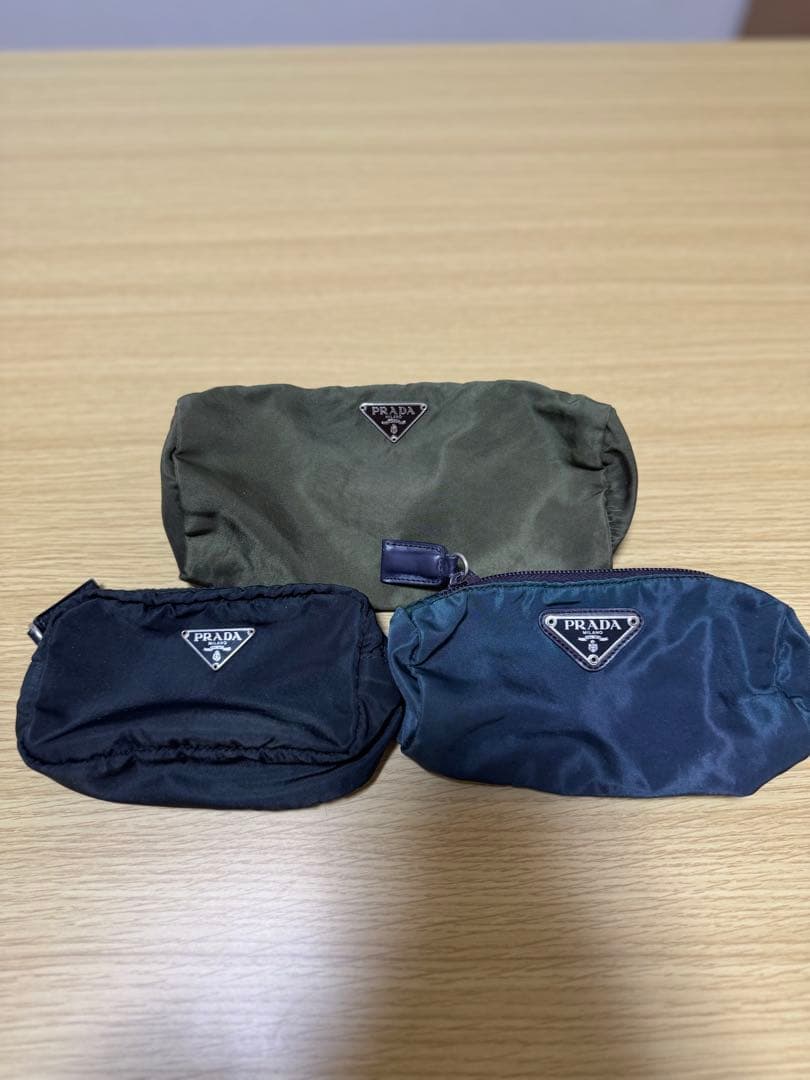 PRADA ポーチ 3点セット