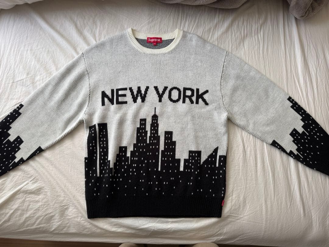 Supreme ニットセーター NEW YORK