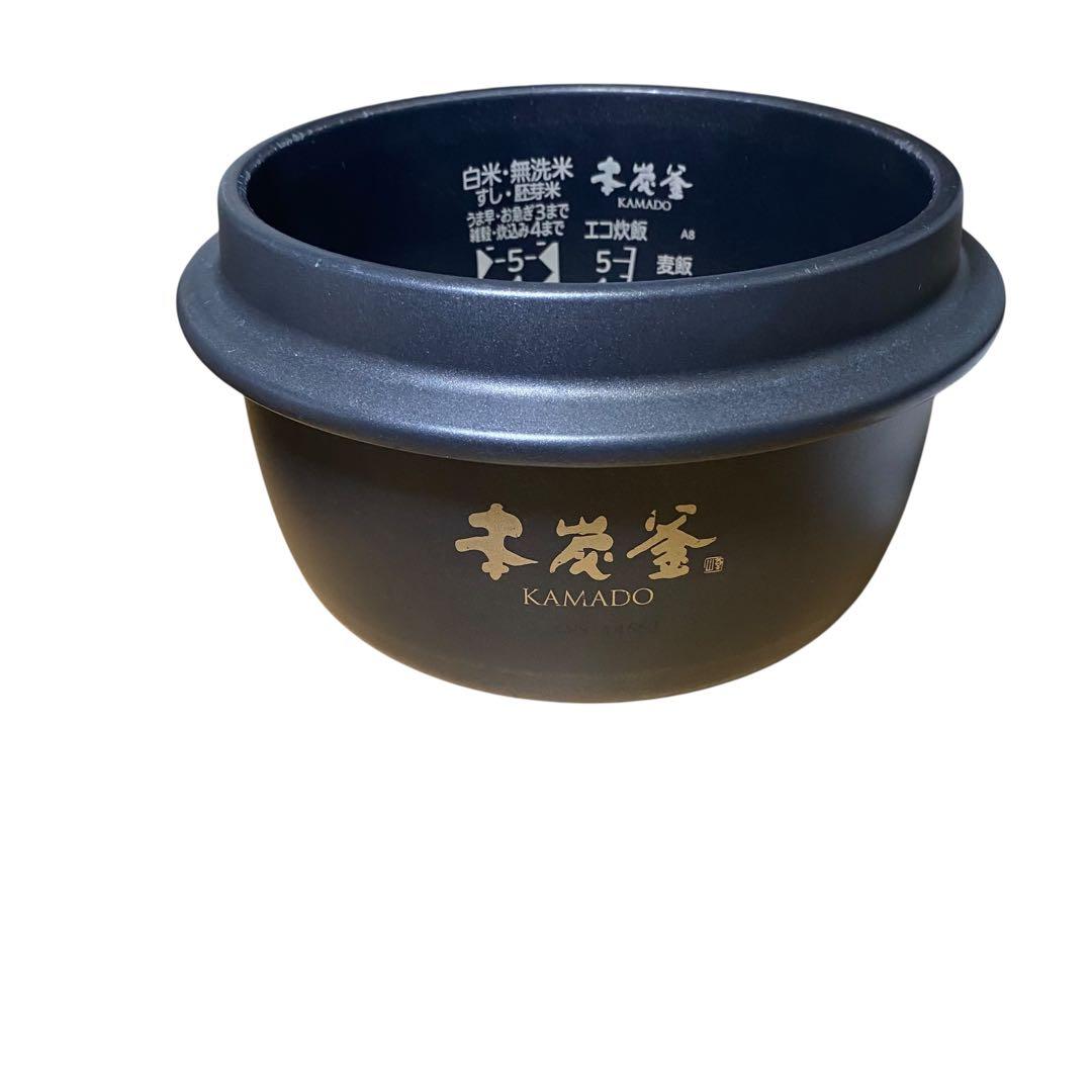 美品✨三菱【本炭釜 KAMADO】NJ-AW108-W 5.5合 炊飯器