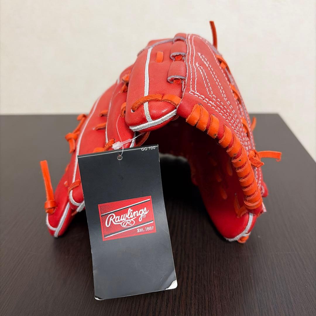 【新品/タグ付き】Rawlings 軟式投手グローブ　左投げ　一般用