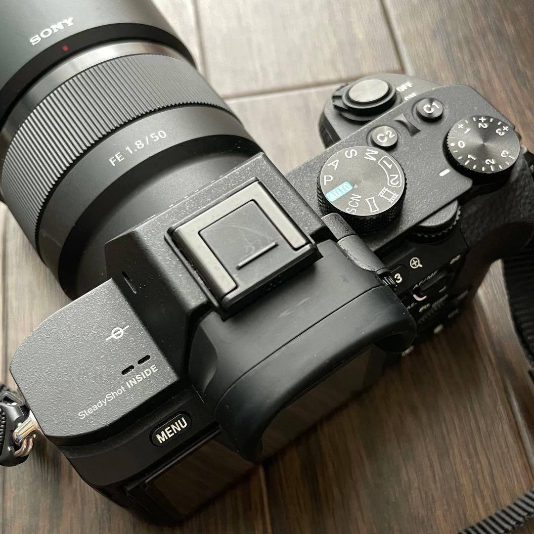 SONY α7Ⅱ 本体 ILCE-7M2 + 単焦点レンズ + カメラバッグ