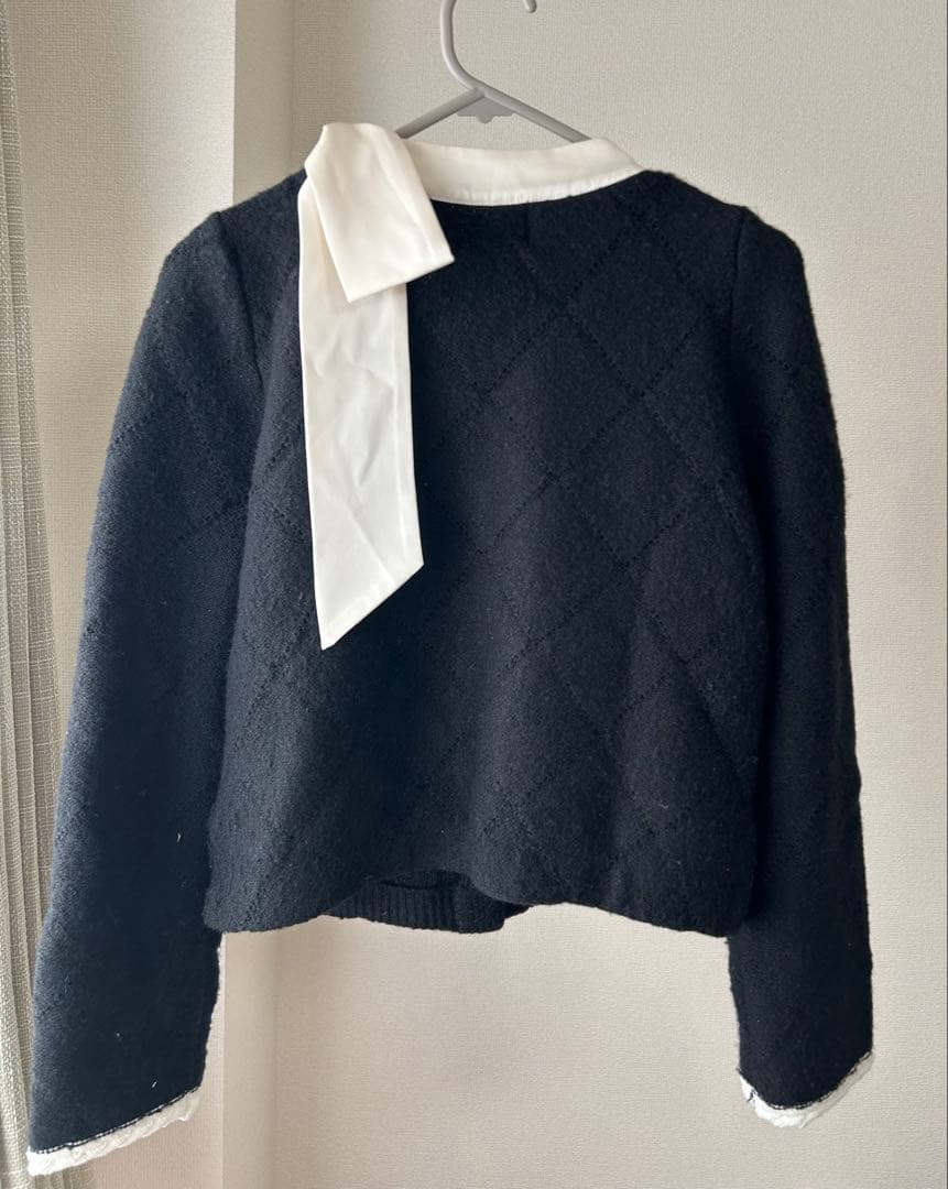 トップス Rirandture MARIEBELLE Ribbon Knit Jacket