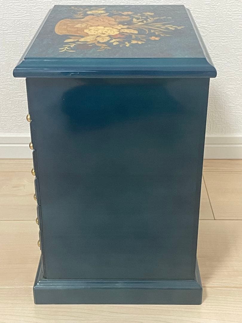 イタリア製 象嵌細工　ジュエリーボックス