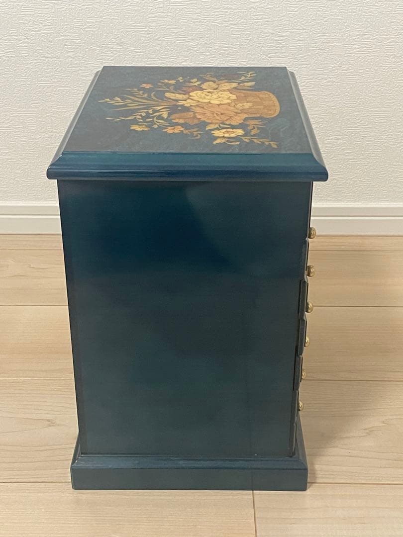 イタリア製 象嵌細工　ジュエリーボックス