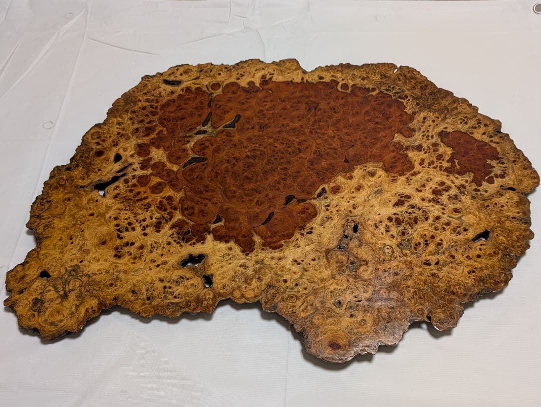 花梨　瘤　玉杢　一枚板　天然木　ちゃぶ台