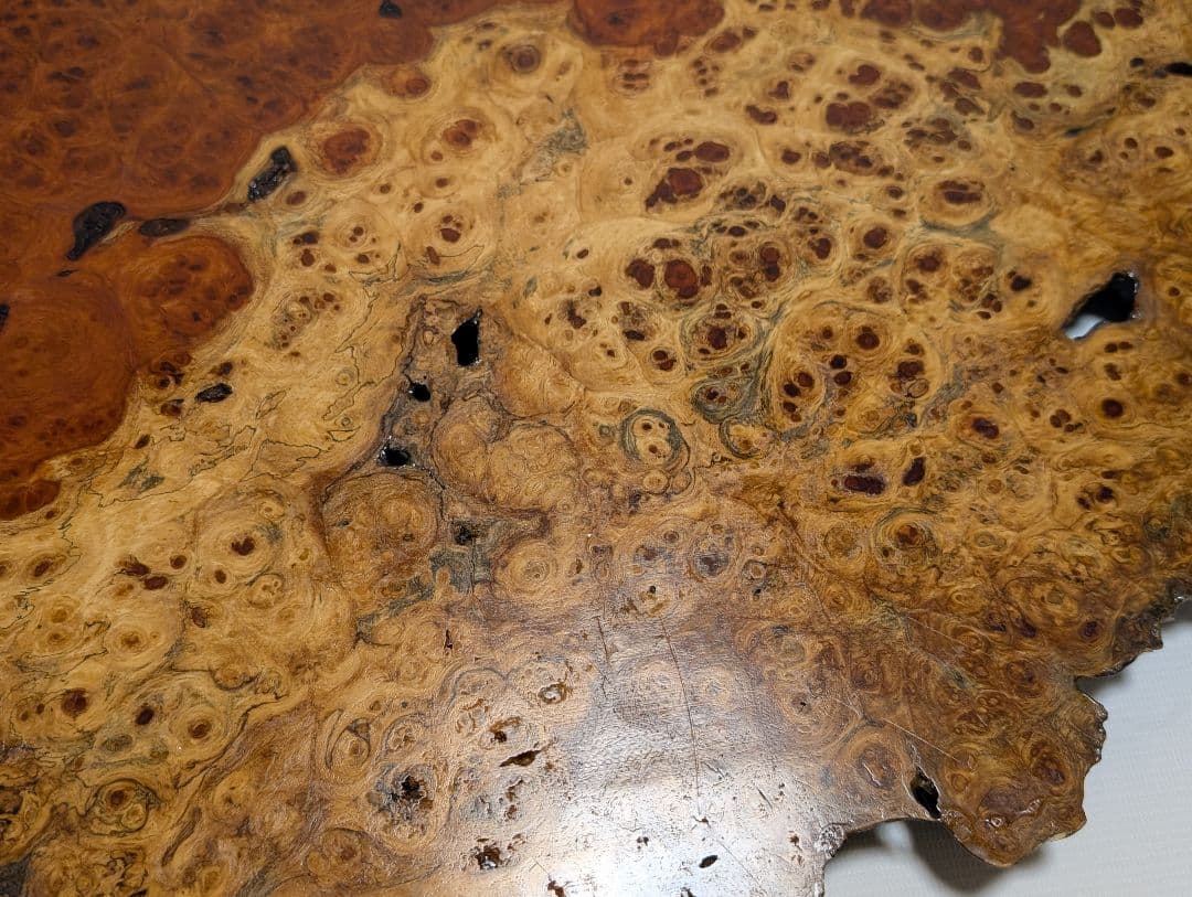 花梨　瘤　玉杢　一枚板　天然木　ちゃぶ台