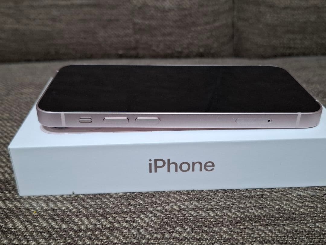 【箱付き美品】iPhone13mini 256GBピンク 84%