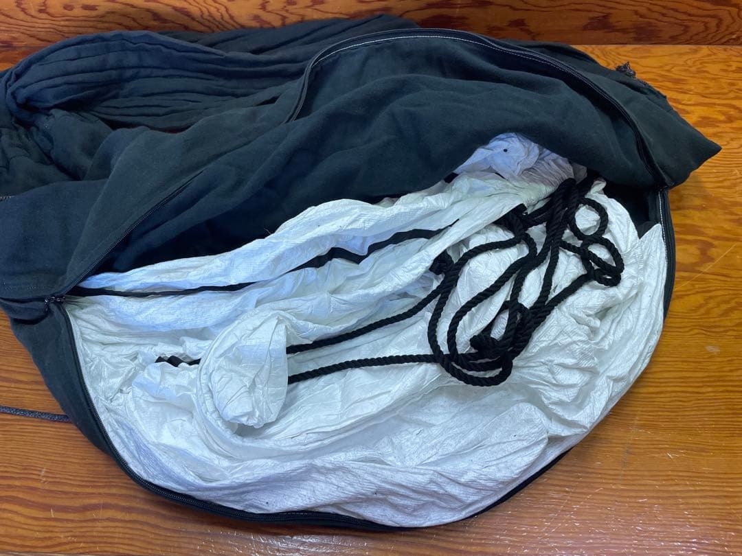 Leh レー 792 KESA BAG 袈裟バッグ ブラック コットン 日本製