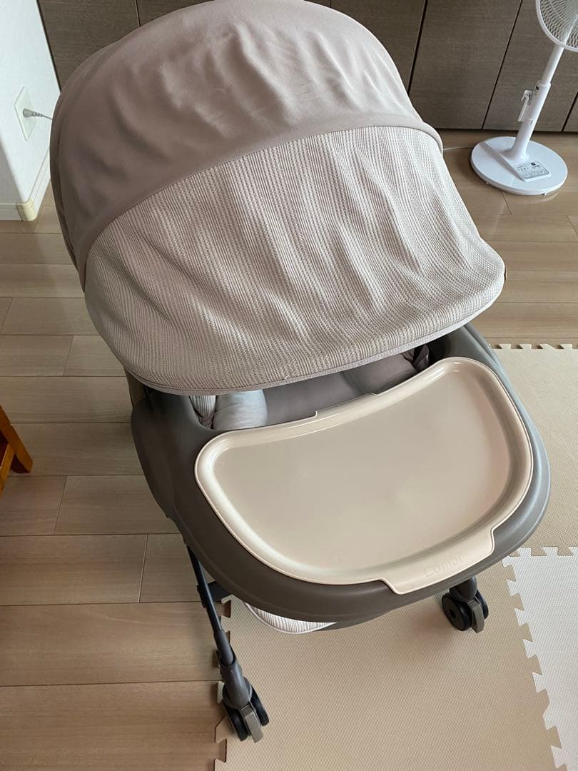 Combi スウィングベッド・チェア グレー・ホワイト