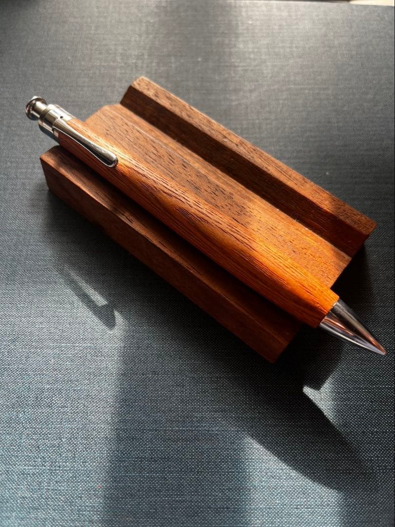 工房楔　ペンシル楔　欅　真鍮パイプ