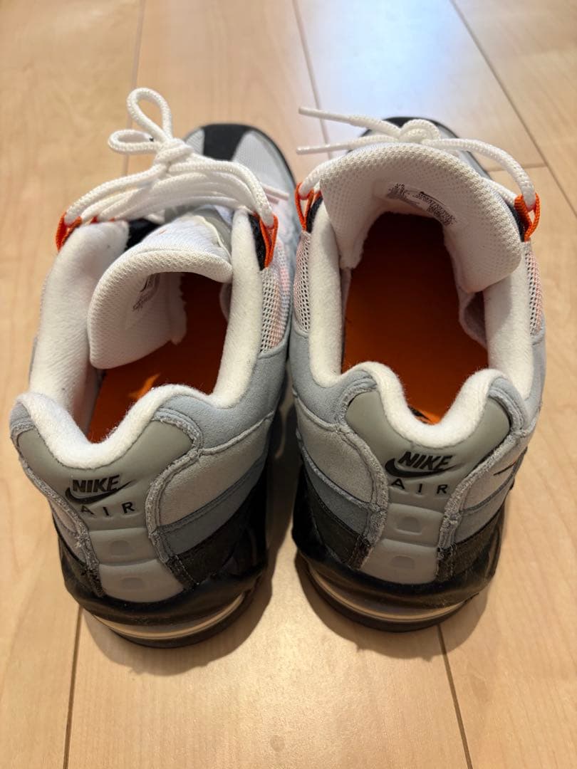 靴 Nike AirMax95 Big Bubble Bright Mandarin