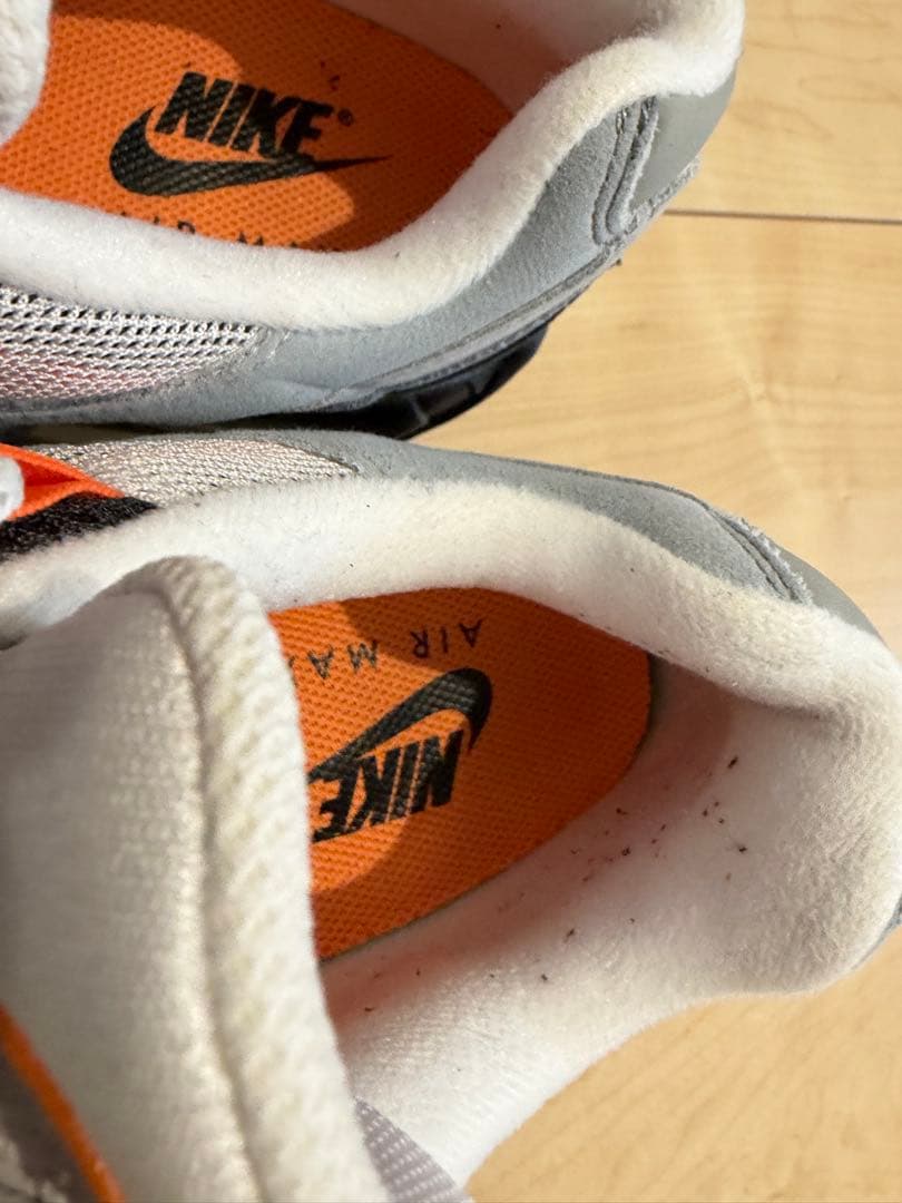 靴 Nike AirMax95 Big Bubble Bright Mandarin