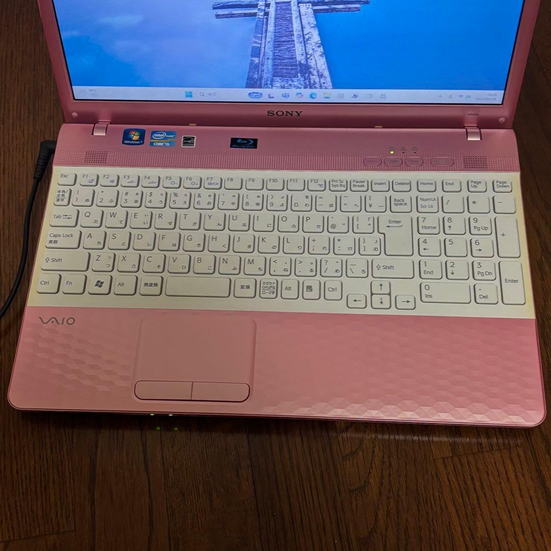 VAIO VPCEH2AJ [ピンク] Windows11 ノートパソコン
